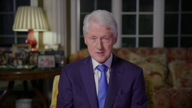Former President Bill Clinton: Trump would 'blame, bully and belittle' and Biden will 'build back better'