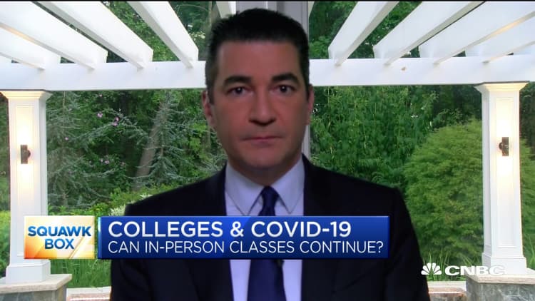 Former FDA chief Scott Gottlieb on how colleges can handle coronavirus outbreaks