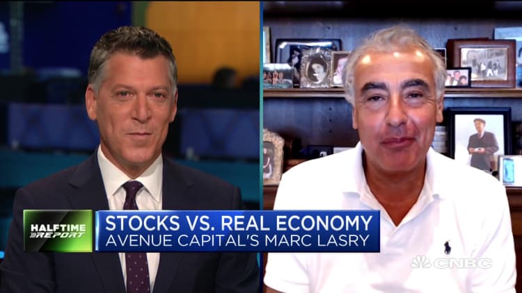 Avenue Capital's Marc Lasry on stock performance versus the real economy
