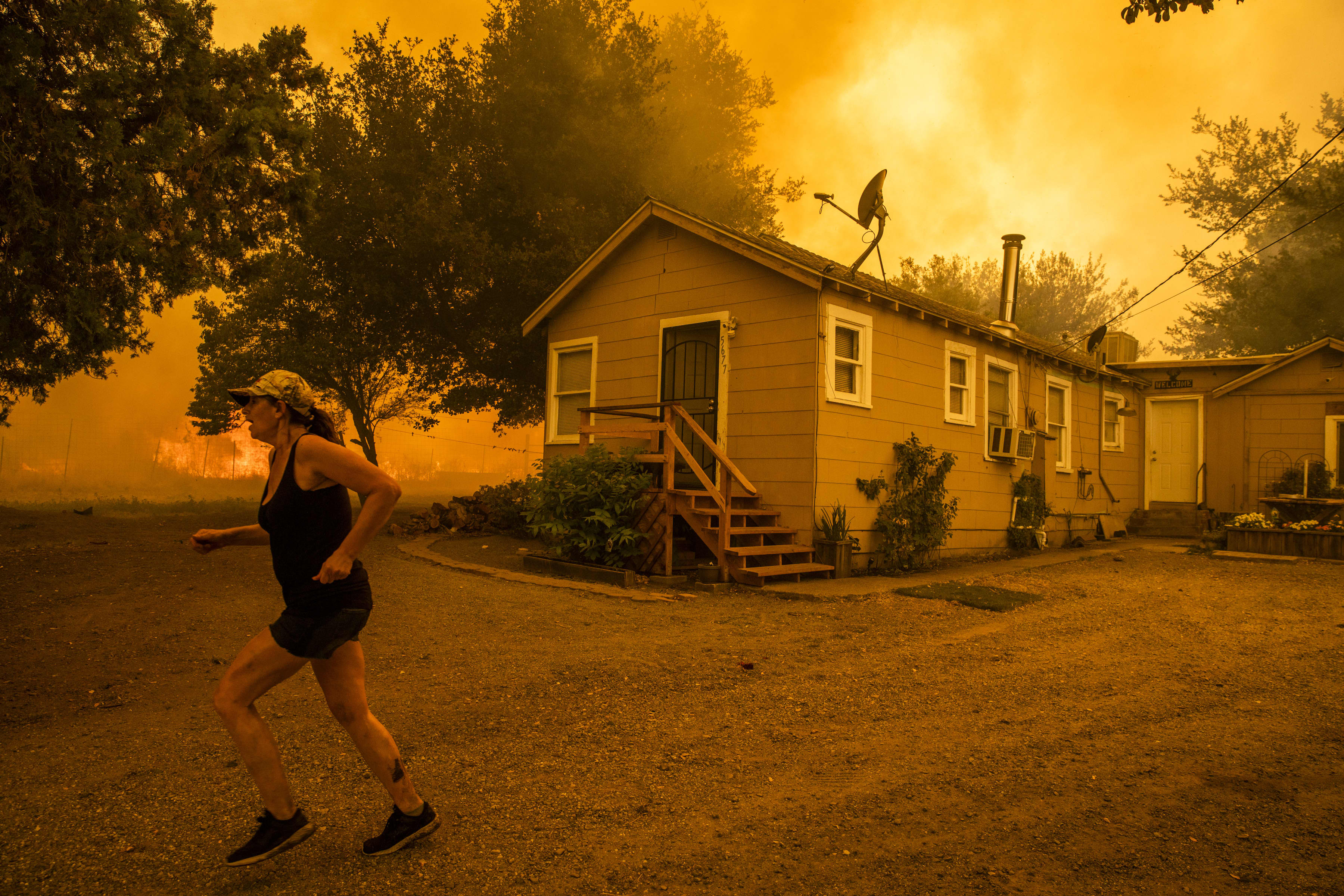 Wildfires rage across California threatening thousands of homes