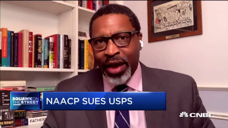 NAACP CEO on suing USPS: We shouldn't allow an American institution to be destroyed