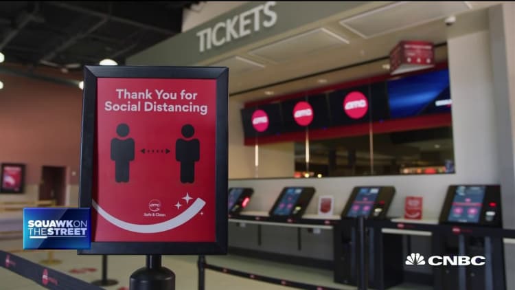 Movie theaters reopen with new safety protocols in place