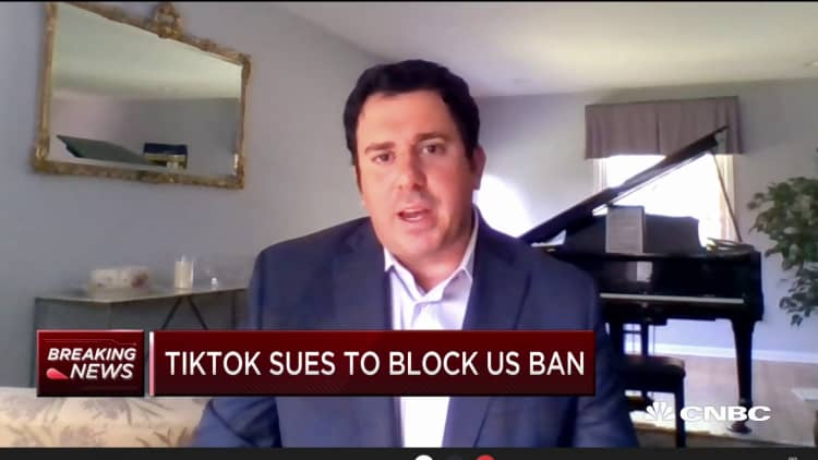 TikTok sues to block U.S. ban, citing lack of due process