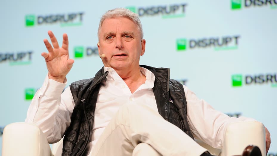 Unity CEO John Riccitiello speaks onstage during Day 1 of TechCrunch Disrupt SF 2018 at Moscone Center on September 5, 2018 in San Francisco, California.