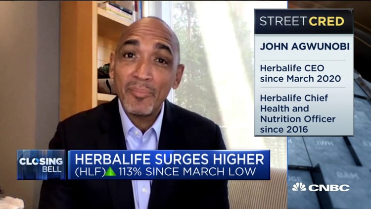 Herbalife CEO on demand for the company's products
