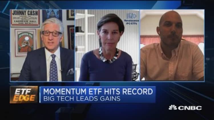Momentum ETF hits record: 'I wouldn't be trimming at this point,' says pro