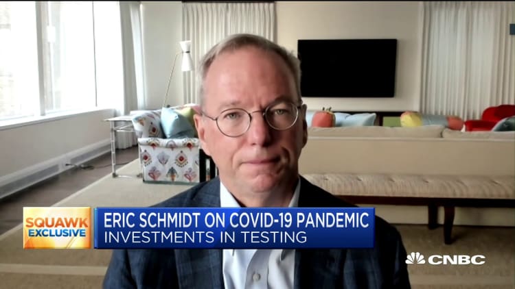 Coronavirus will live with us in one form or another for the rest of our lives: Eric Schmidt