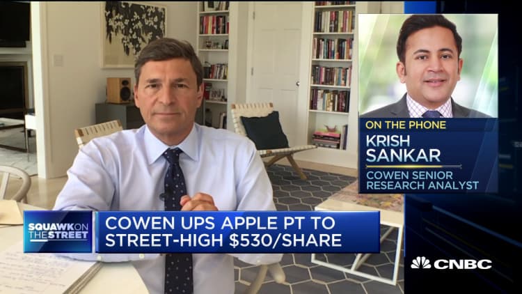 Cowen analyst Krish Sankar on why he raised Apple's price target to $530