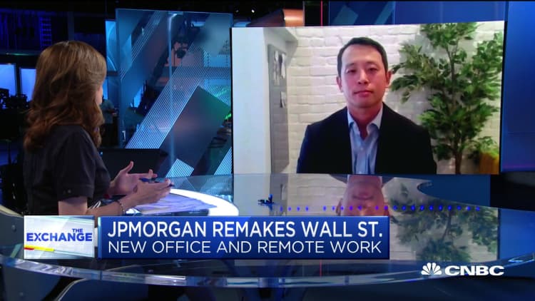 J.P. Morgan remakes Wall Street with new office, remote work plan