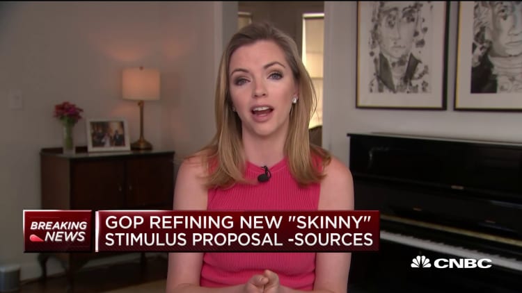 GOP to propose new $500 billion 'skinny' stimulus