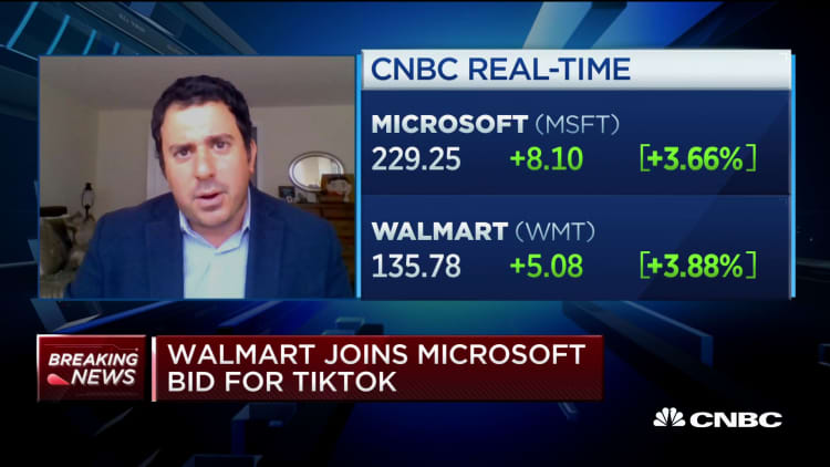 Walmart says it's teaming up with Microsoft for TikTok bid