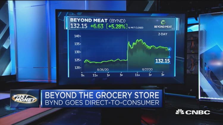 Beyond Meat surges on direct-to-consumer website launch