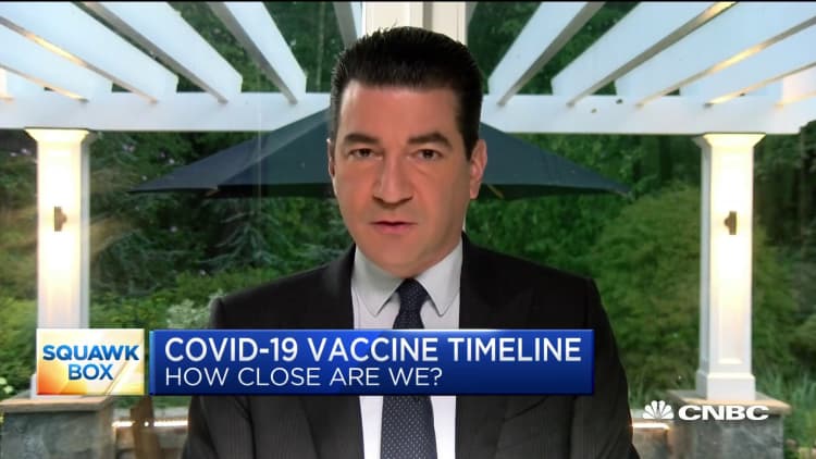 Gottlieb: Vaccine for those at-risk could get emergency authorization before year-end