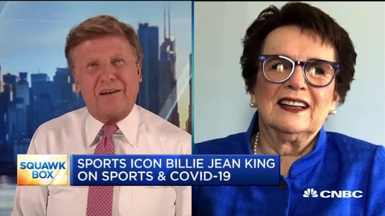 Tennis icon Billie Jean King on athletes protesting against racial injustice