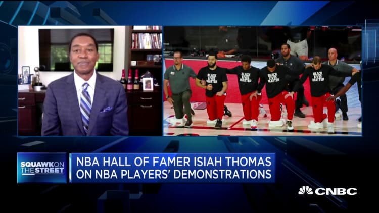 NBA Hall of Famer Isiah Thomas: This is a historical moment for social justice and sports