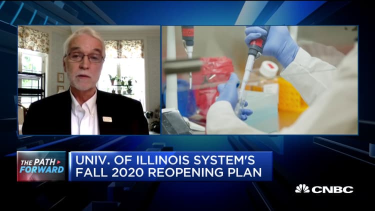 University of Illinois president on reopening: 'We're testing everyone'