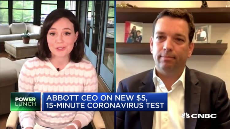 Abbott Labs CEO on new five dollar, 15 minute coronavirus tests