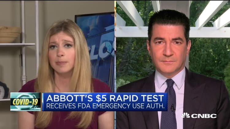 Scott Gottlieb on FDA emergency-use authorization for fast, cheap Covid-19 tests