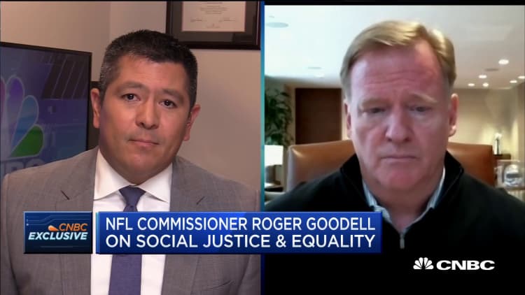NFL Commissioner on social justice: 'We should have listened to our players earlier'