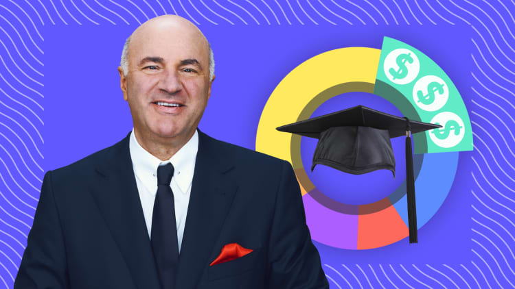 Kevin O'Leary reacts to a 23-year-old who has $11,000 in student loans
