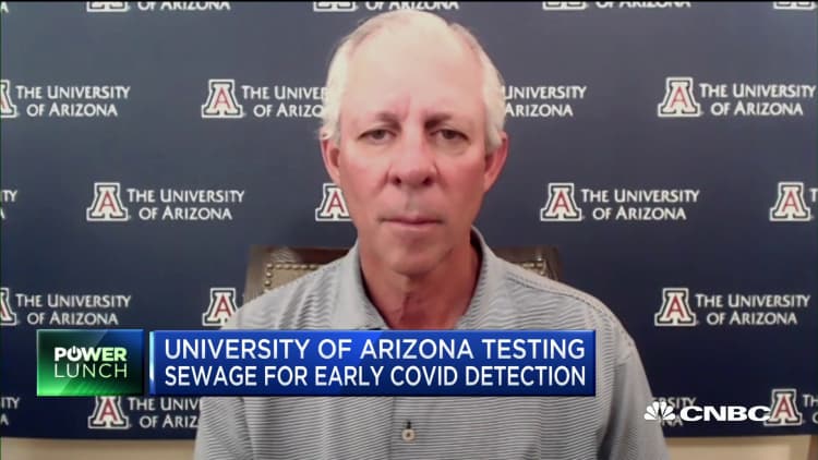 University of Arizona president explains the school's Covid sewage testing system