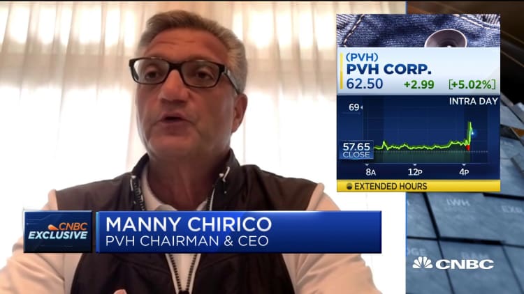 PVH CEO Manny Chirico discuss consumer trends
