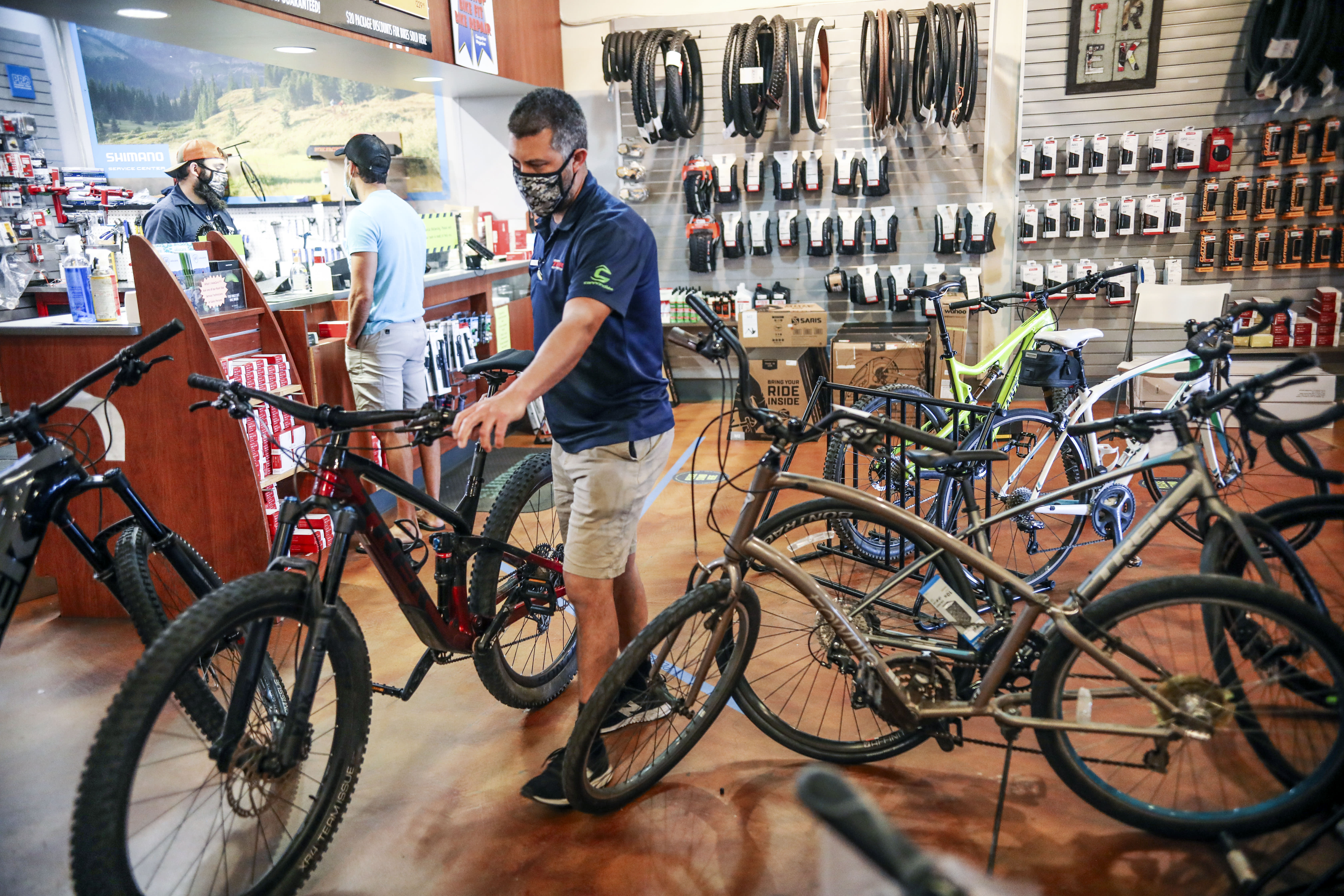 Trek CFO Chad Brown on coronavirus sparking a boom in bike sales