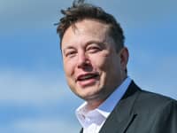 Elon Musk, CEO of Tesla, stands on the construction site of the Tesla Gigafactory in Grünheide near Berlin, September 3, 2020.