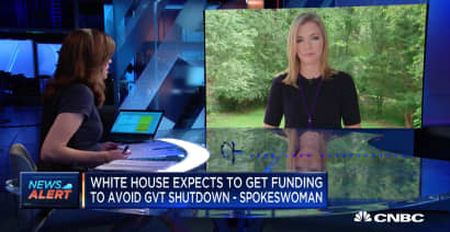 White House expects to get funding to avoid government shutdown