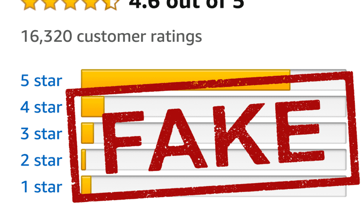 Many of the reviews on Amazon are fake, here's how to spot them