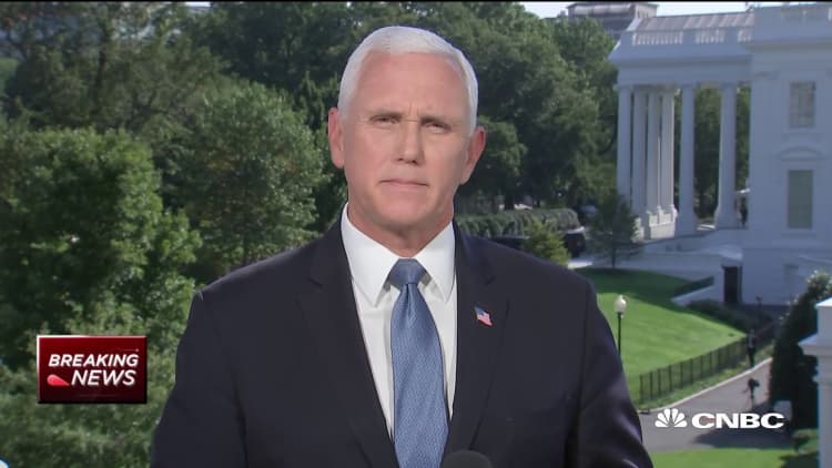 Vice President Pence refutes allegations President Trump disparaged fallen members of the military
