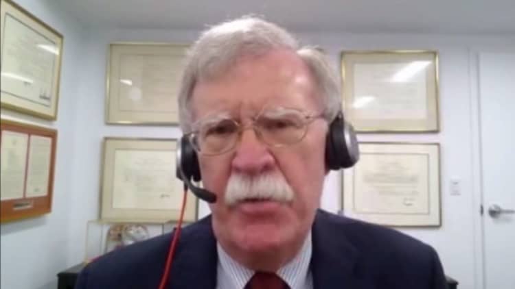 Trump's response to virus lacks philosophy and strategy, former admin official Bolton says