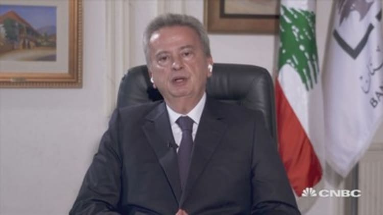 'I don't want to resign' to escape crisis: Lebanese central bank governor