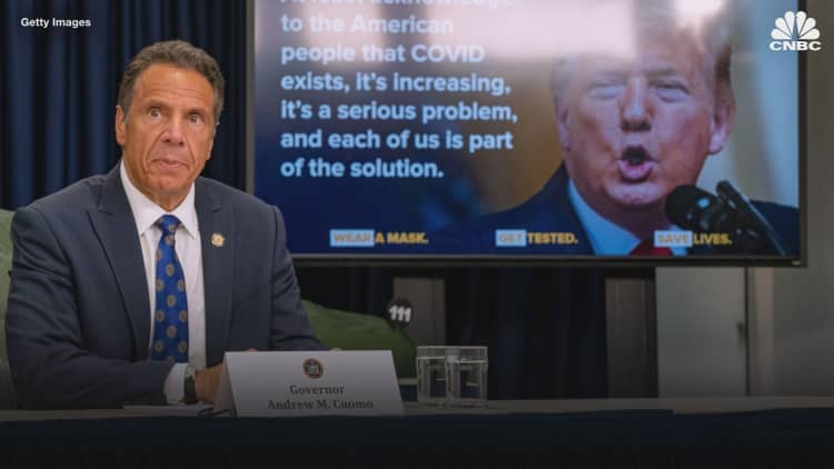 New York Gov. Andrew Cuomo: 'Trump is actively trying to kill New York City'