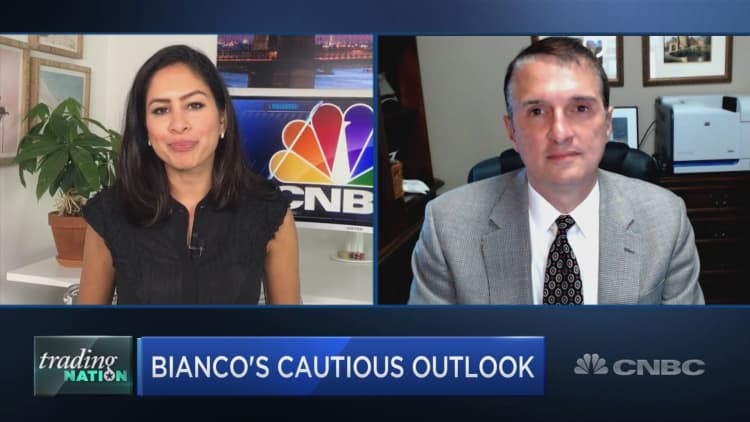 Investors should brace for a 10% to 15% correction, Jim Bianco suggests