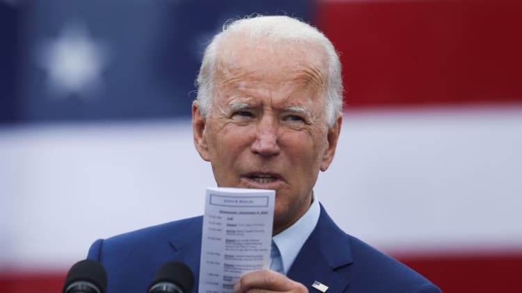 Democratic megadonors are lining up behind Biden 50 days before election