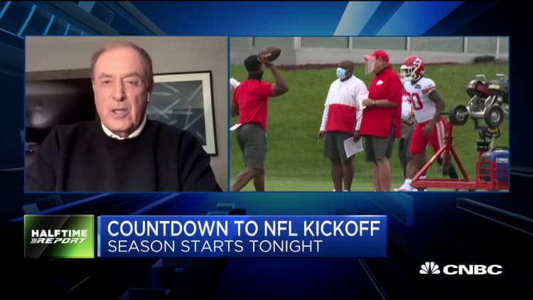 NBC Sports' Al Michaels on the countdown to the NFL season