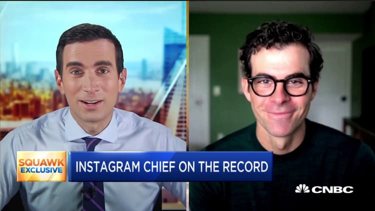 Watch CNBC's full interview with Instagram chief Adam Mosseri