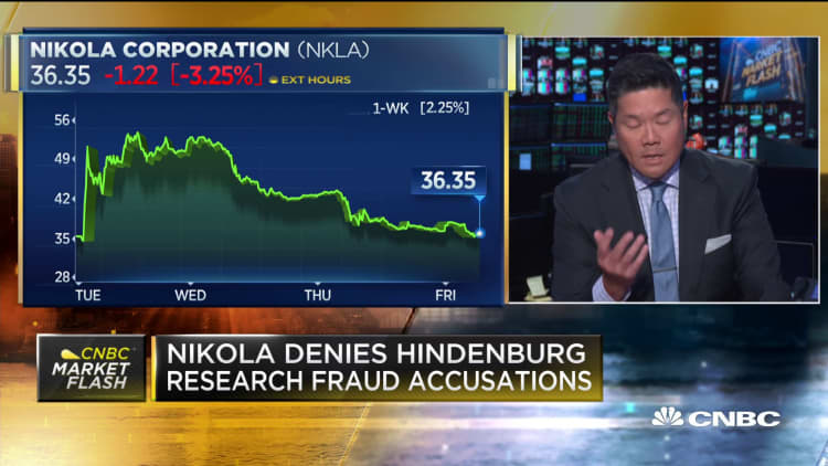 Nikola denies Hindenburg Research fraud accusations