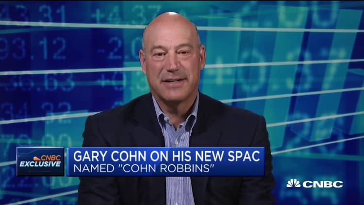 Fmr. economic advisor Gary Cohn on his new SPAC, 'Cohn Robbins'