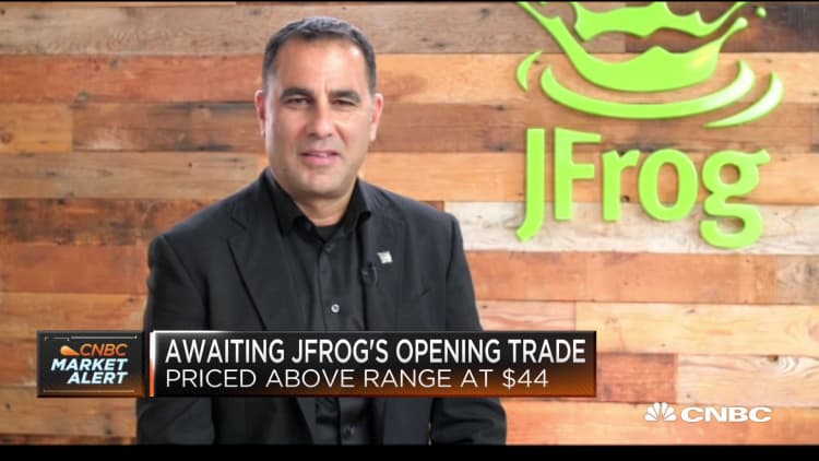 JFrog CEO on the company's public debut and outlook