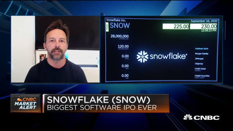 Snowflake will be one of the most iconic software companies: Investor