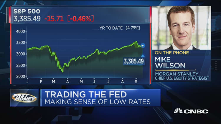 Most underpriced risk is rising interest rates, MS's Mike Wilson warns