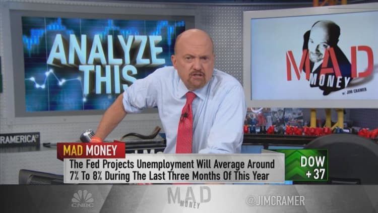 Jim Cramer: A booming goods economy in the midst of a terrible services recession