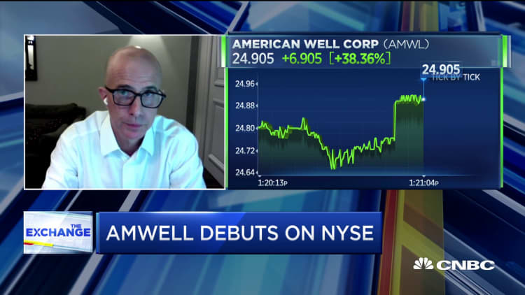 Amwell CEO on its NYSE debut