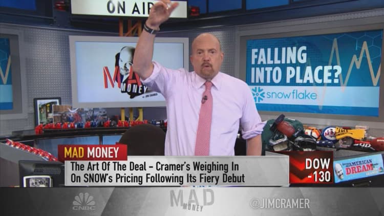 Cramer: Today's action was reminiscent of past boom-bust IPO cycles