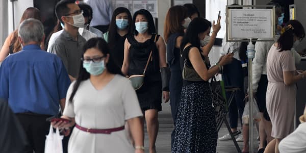 The coronavirus pandemic will intensify competition for white-collar jobs, says Singapore minister