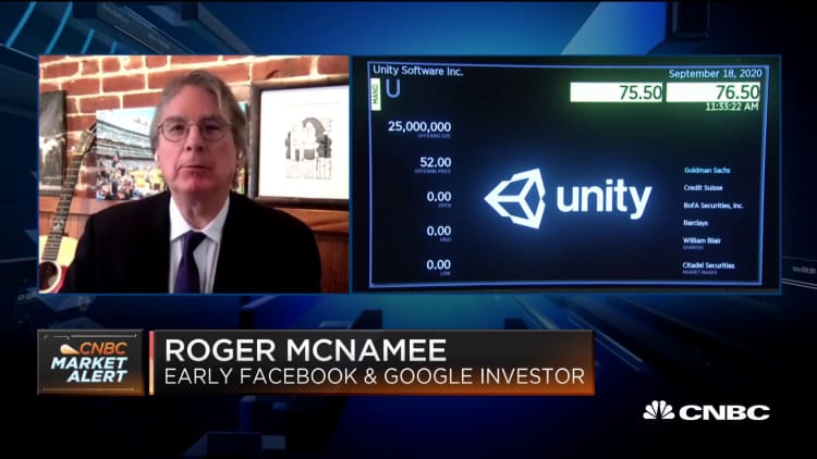 Roger McNamee on Unity IPO: If you have 'the game,' that's your highest leveraged play