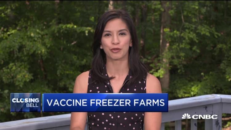 UPS is building vaccine freezer farms