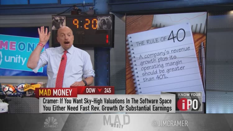 Jim Cramer reacts to Unity stock market debut: 'Patience is a virtue'